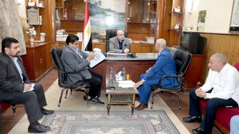 محافظ بنى سويف فى