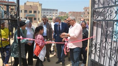 محافظ القليوبية يفتتح معرض «أهلاً مدارس» لتوفير الأدوات المدرسية بشبين القناطر