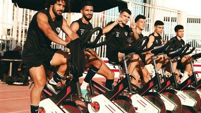 رفع معدلات اللياقة البدنية للاعبي الزمالك في مران اليوم