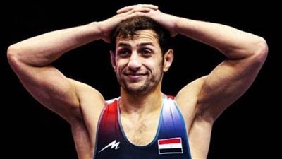 هيثم فهمي يودع منافسات المونديال العالمي للمصارعة