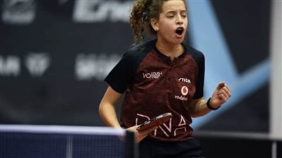 هنا جودة تتصدر التصنيف العالمي لشابات تنس الطاولة وتحتل المرتبة 43 للسيدات