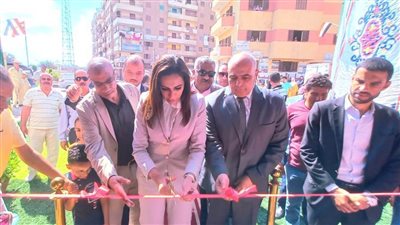 نائب محافظ البحيرة تفتتح معرض 