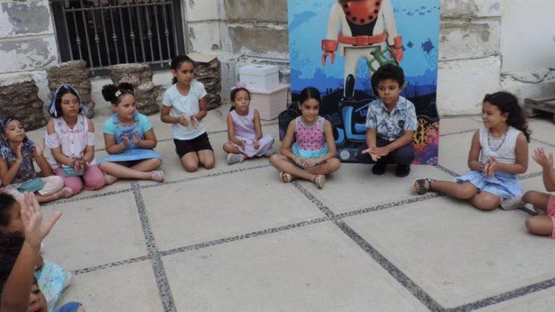 ورشة عمل بحار بمكتبة