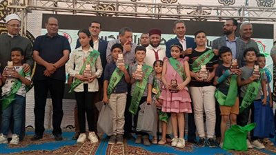 أسامة الأزهري يكرم 200 طفل من حفظة القرآن الكريم في ههيا بالشرقية
