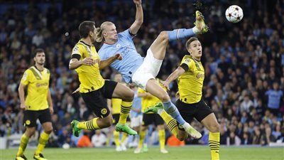 هالاند يعاقب فريقه السابق ويفوز من أجل مانشستر سيتي على حساب بوروسيا دورتموند