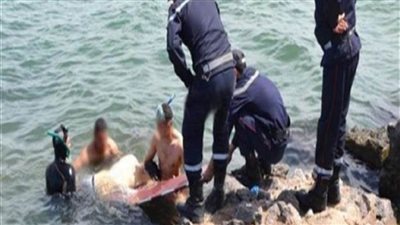 انتشال جثتين لطالبين غرقا في نهر النيل بسوهاج 