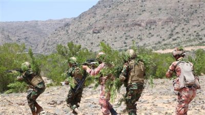 القوات الخاصة المصرية والعمانية تنفذ التدريب المشترك قلعة الجبل