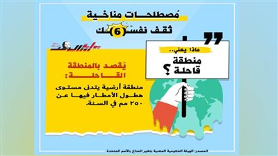 معلومة مناخية.. ماذا يعني منطقة قاحلة؟