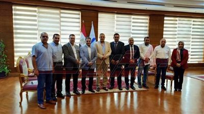 وفد تأهيل المعامل للاعتماد الدولي يزور جامعة كفر الشيخ