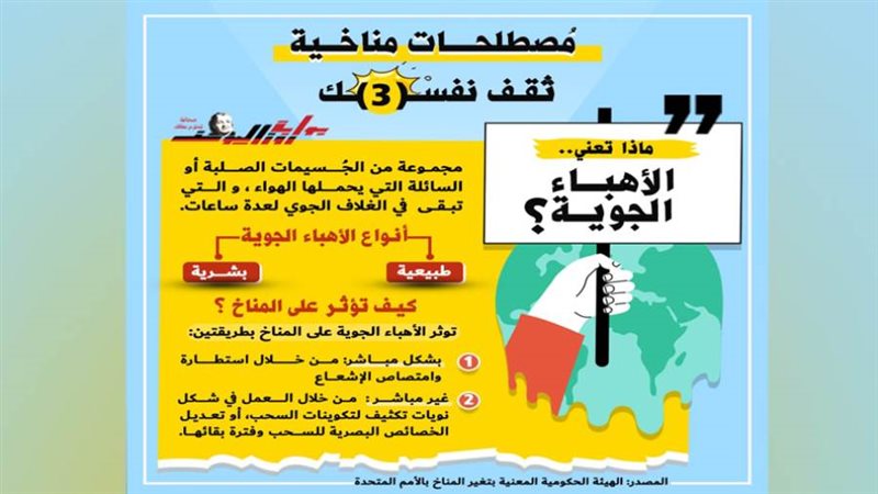 ماذا تعني الأهباء