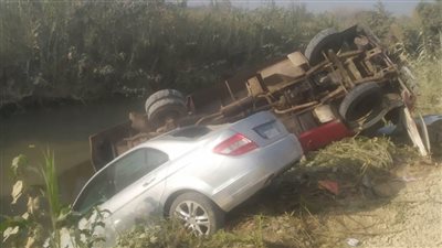 إصابة 17 شخصًا في حادث تصادم أتوبيس بسيارة ملاكي بالشرقية