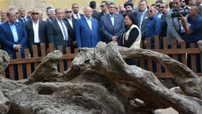وزيرا السياحة والآثار والتنمية المحلية ومحافظ القاهرة يفتتحون مشروع تطوير 