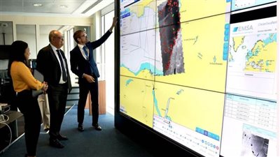  السفير المصري لدى البرتغال يلتقي المديرة التنفيذية لـ“EMSA”