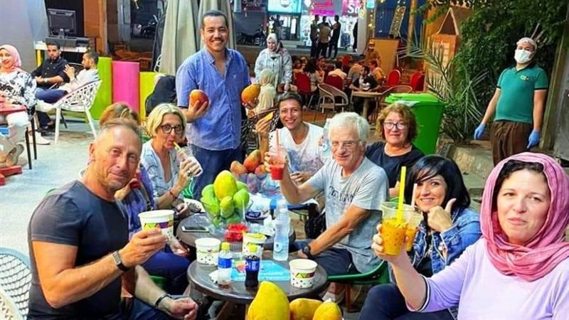 جانب من الزيارة