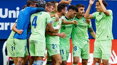 خيتافي يفوز على أوساسونا 2-0 في الدوري الإسباني لكرة القدم