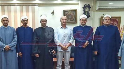 شباب كفر الشيخ تستقبل قافلة الأزهر الشريف من مجمع البحوث الإسلامية