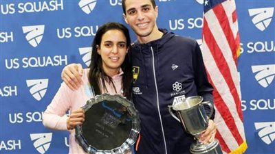 علي فرج ونوران جوهر يواصلان تصدرهما للتصنيف العالمي لرجال وسيدات الإسكواش