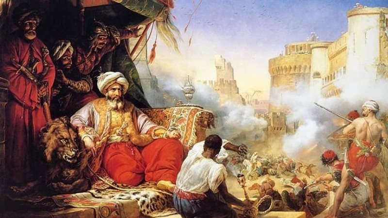 لوحة مذبحة المماليك