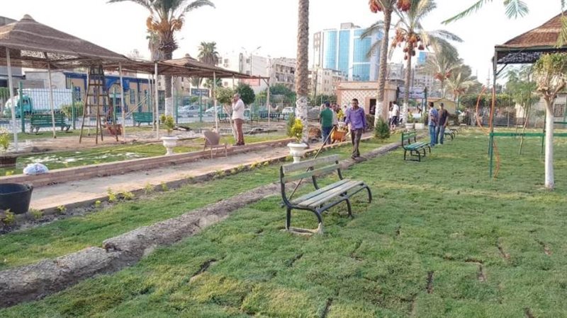 زيادة المساحات الخضراء