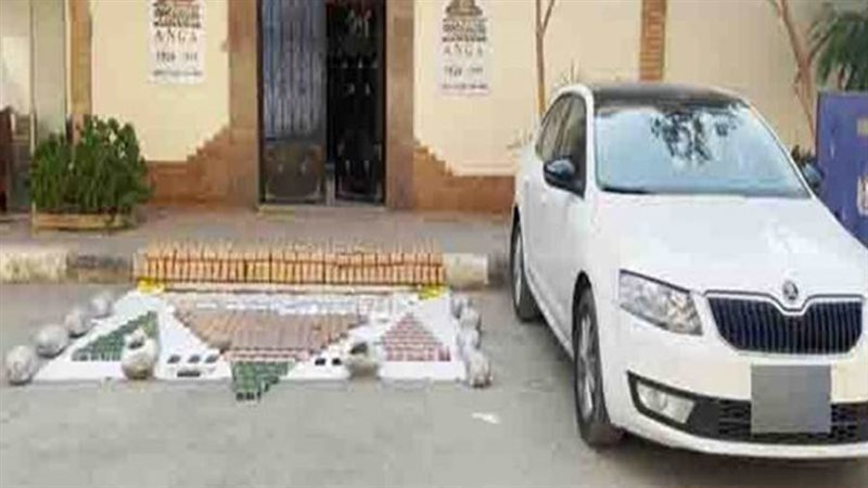 جانب من المضبوطات