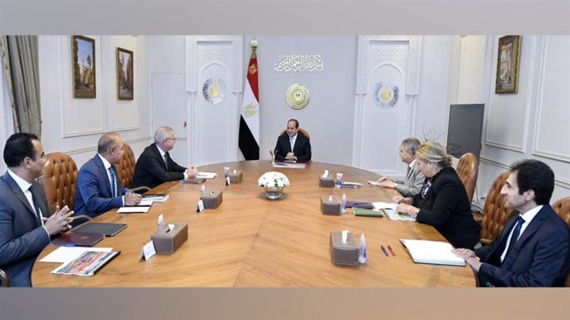 الرئيس السيسي خلال