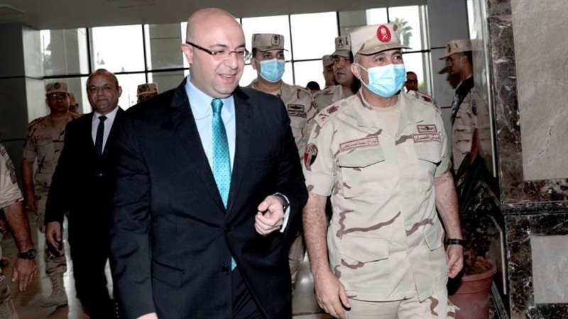 محافظ بنى سويف وقائد