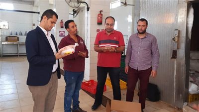 ضبط طني دجاج غير صالح للاستهلاك الآدمي خلال حملة تموينية بالدقهلية 