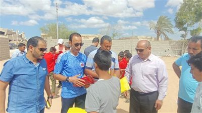 الشباب والرياضة تنظم قافلة حياة كريمة بقرية نجع شبانة