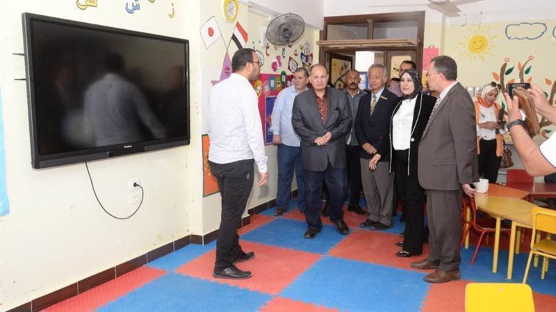 محافظ أسيوط والخبيرالياباني