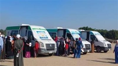 الصحة: القوافل الطبية قدمت خدماتها العلاجية بالمجان لـ108 آلاف مواطن خلال 15 يومًا