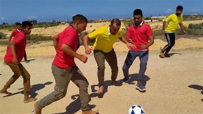 الشباب والرياضة تنظم قافلة «حياة كريمة» بقرية العكور