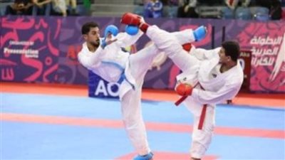 محمد رمضان يحتل المركز الثالث في التصنيف العالمي للكاراتيه