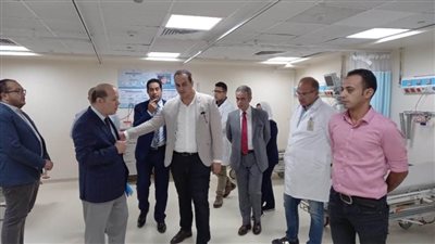 رئيس الرعاية الصحية في جولة ميدانية لمستشفى شرم الشيخ لتأمين مؤتمر المناخ