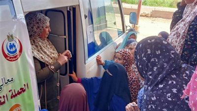 تقديم الخدمة الطبية لـ114 ألف منتفعة بحملة 