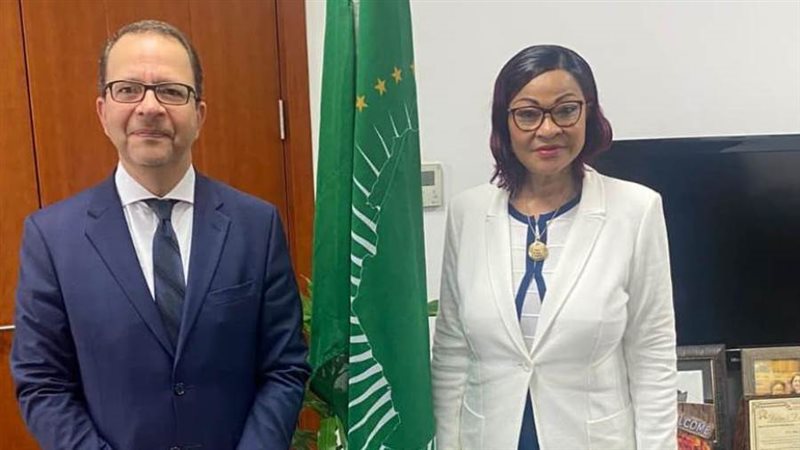 السفير محمد جاد وجوزيفا