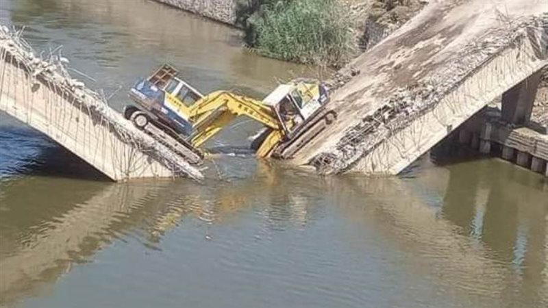 كوبرى التفيش اثناء