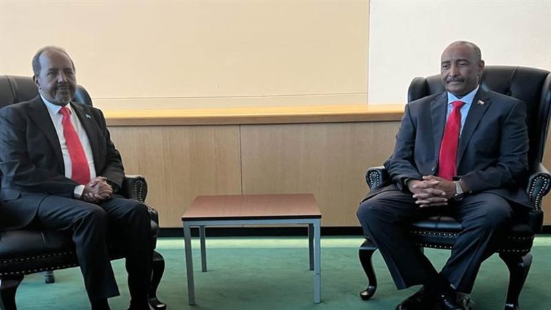 البرهان يلتقي بالرئيس