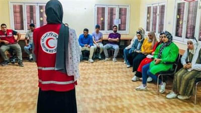 يوم تعريفي بالهلال الأحمر المصري بشمال سيناء