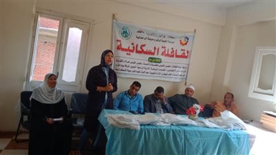 استمرار أعمال القوافل السكانية الشاملة بقرى 