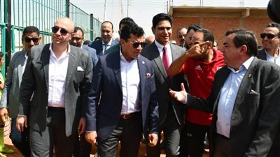 وزير الشباب يشهد مؤتمر افتتاح ٤٠ مركز شباب بعد التطوير بمحافظة بني سويف