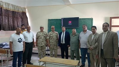 وكيل الوزارة ومساعد قوات الدفاع الشعبي والمستشار العسكري يتفقدون مدارس البحيرة