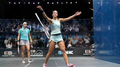 هانيا الحمامي تتوج بلقب بطولة مصر الدولية للإسكواش