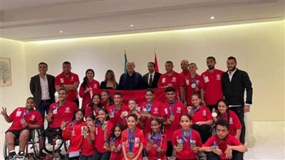 ‎20 ميدالية لمنتخب الخماسي الحديث في بطولة العالم لليزر رن بالبرتغال