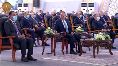 عبر الفيديو كونفرانس.. الرئيس السيسي يفتتح المنطقتين الاستثماريتين ببنها وميت غمر