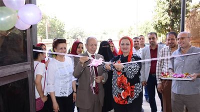 أفتتاح المعرض الخيري السابع للملابس الجاهزة لدعم مستشفيات أسيوط الجامعية   