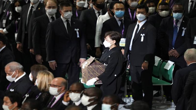 الجنازة الرسمية لشينزو