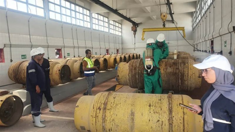 مياة أسيوط تقوم بحمله