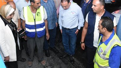 محافظ الإسكندرية يشهد تطبيق نموذج محاكاة لاختبار أداء وكفاءة طلمبات الصرف الصحي