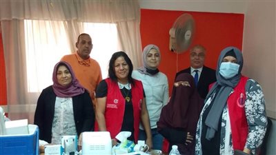 تنظيم حملة صحية لإجراء عدد من التحاليل للعاملين بـ