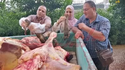 ضبط لحوم غير صالحة وتحصين 36840 طائرا ضد الأمراض الوبائية بكفر الشيخ